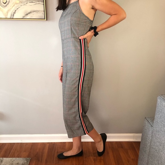 Houndstooth Jumpsuit - Picture 1 of 4